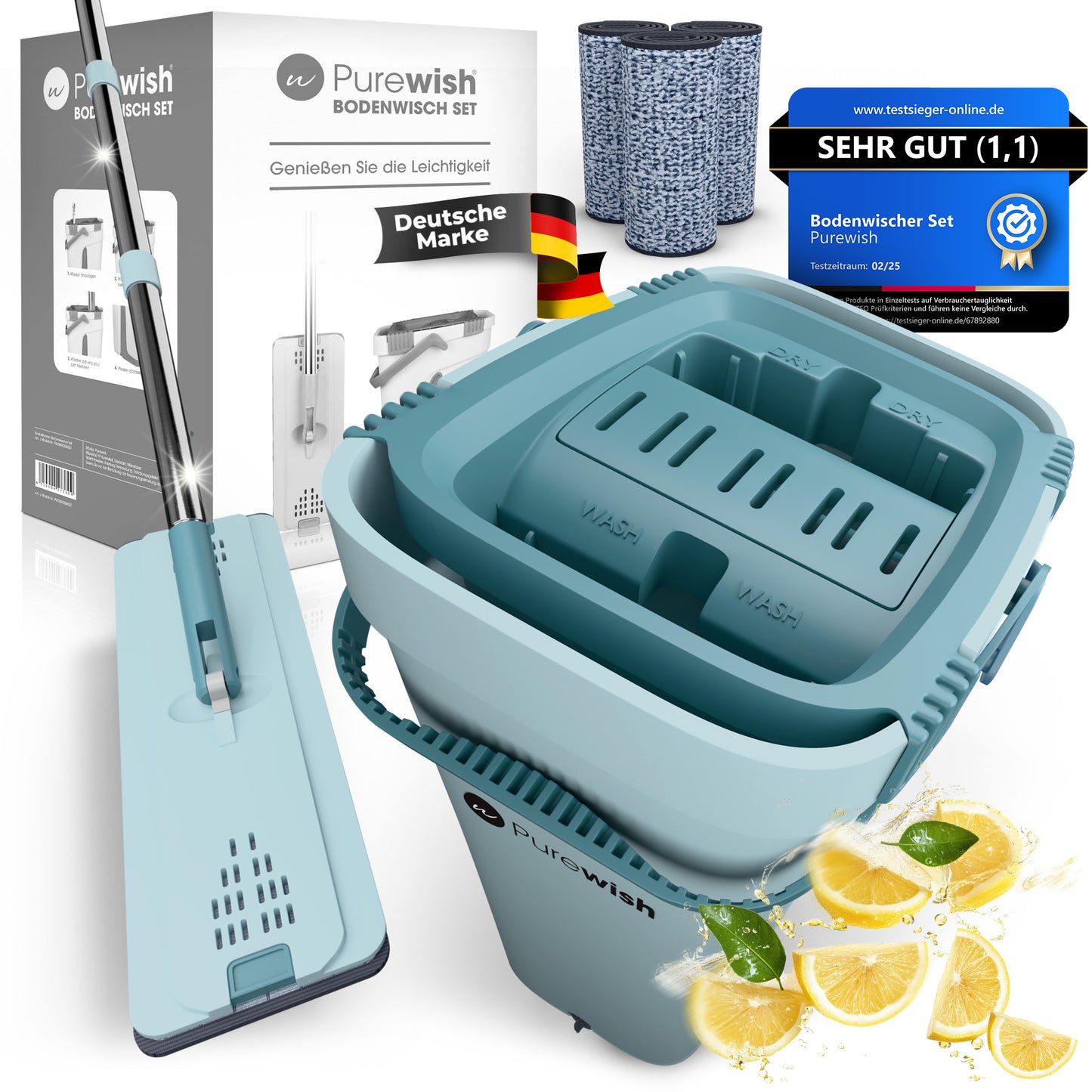 Boderwischer Set