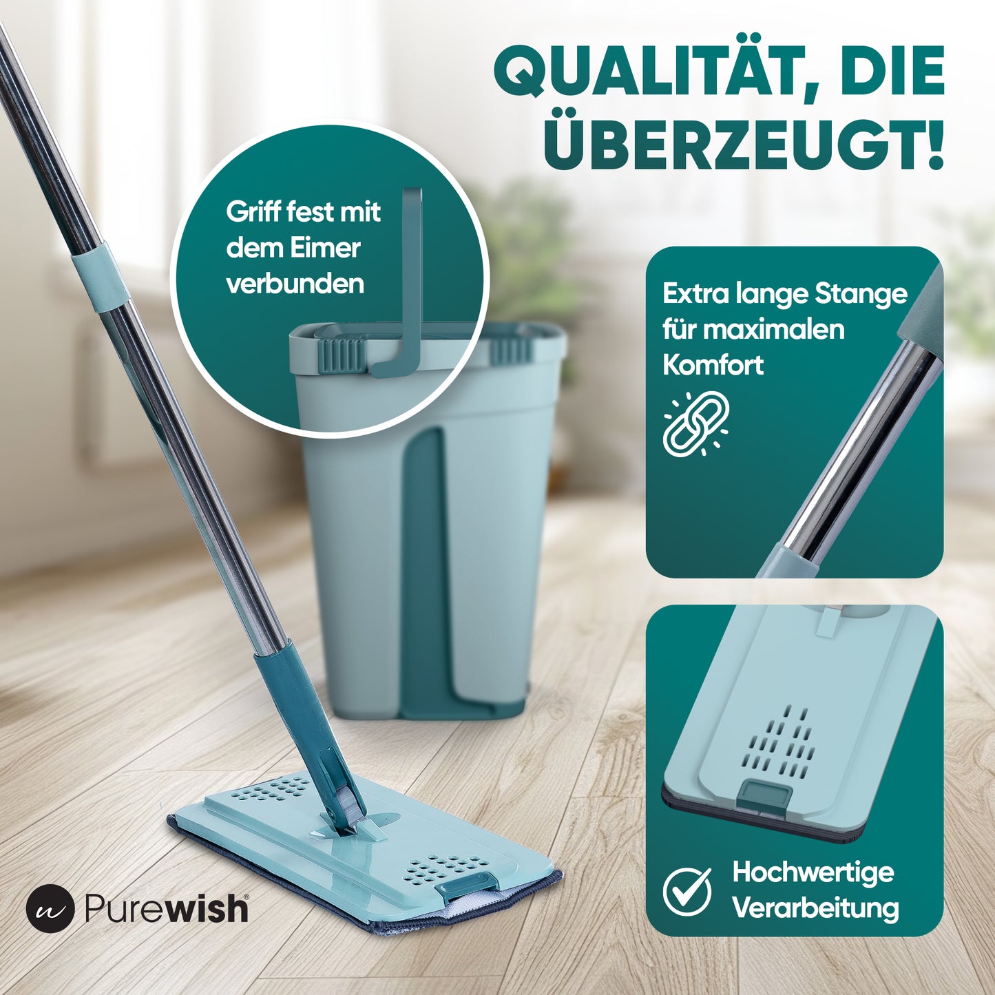Boderwischer Set